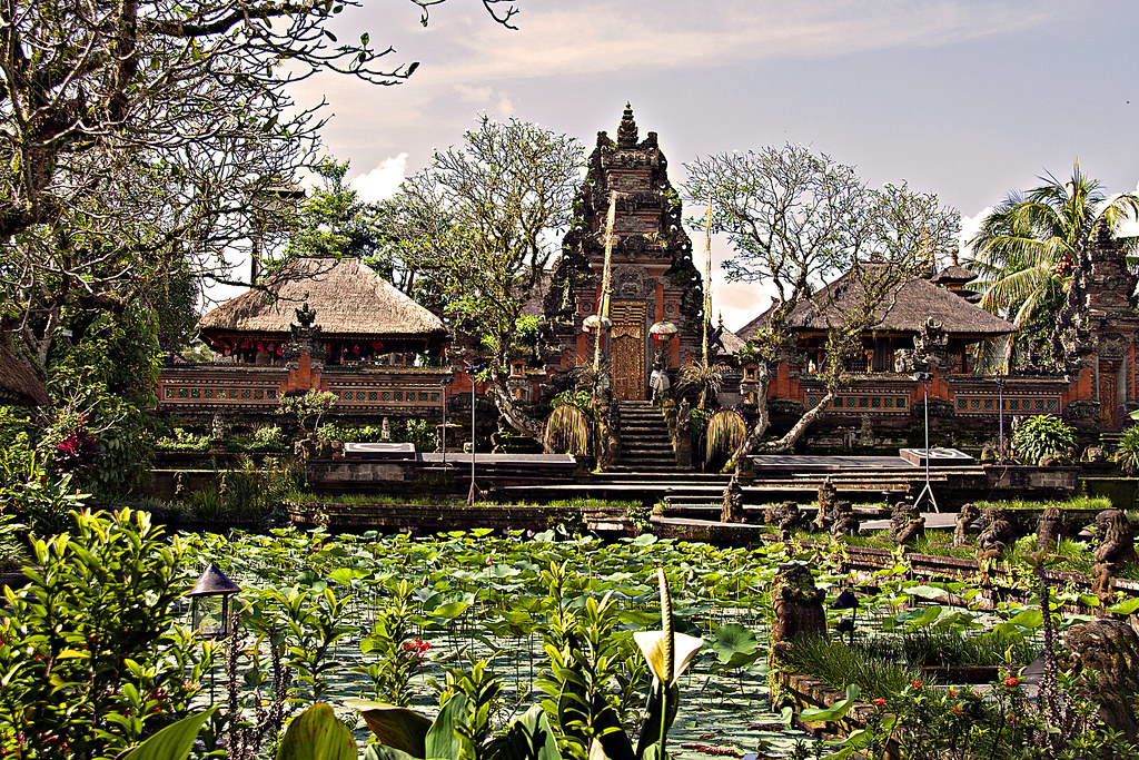 temple en Ubud au Indonésie