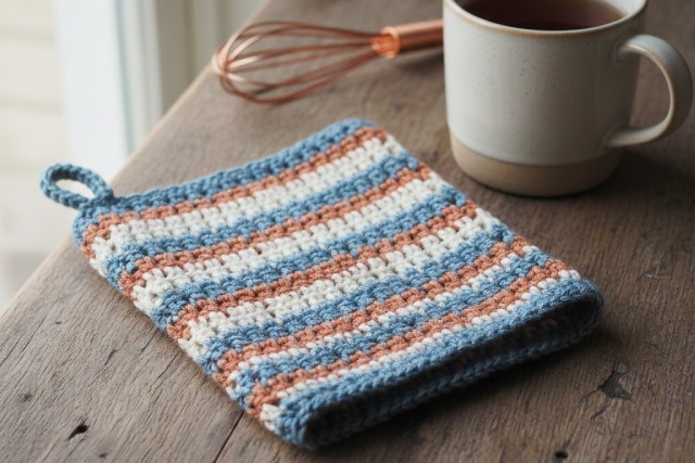 Crochet à torchon